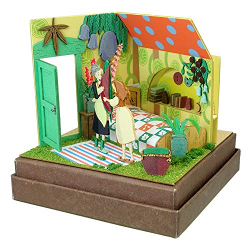 Sankei Studio Ghibli Mini The Borrower Arrietty Homily and Arrietty Paper Craft MP07-101