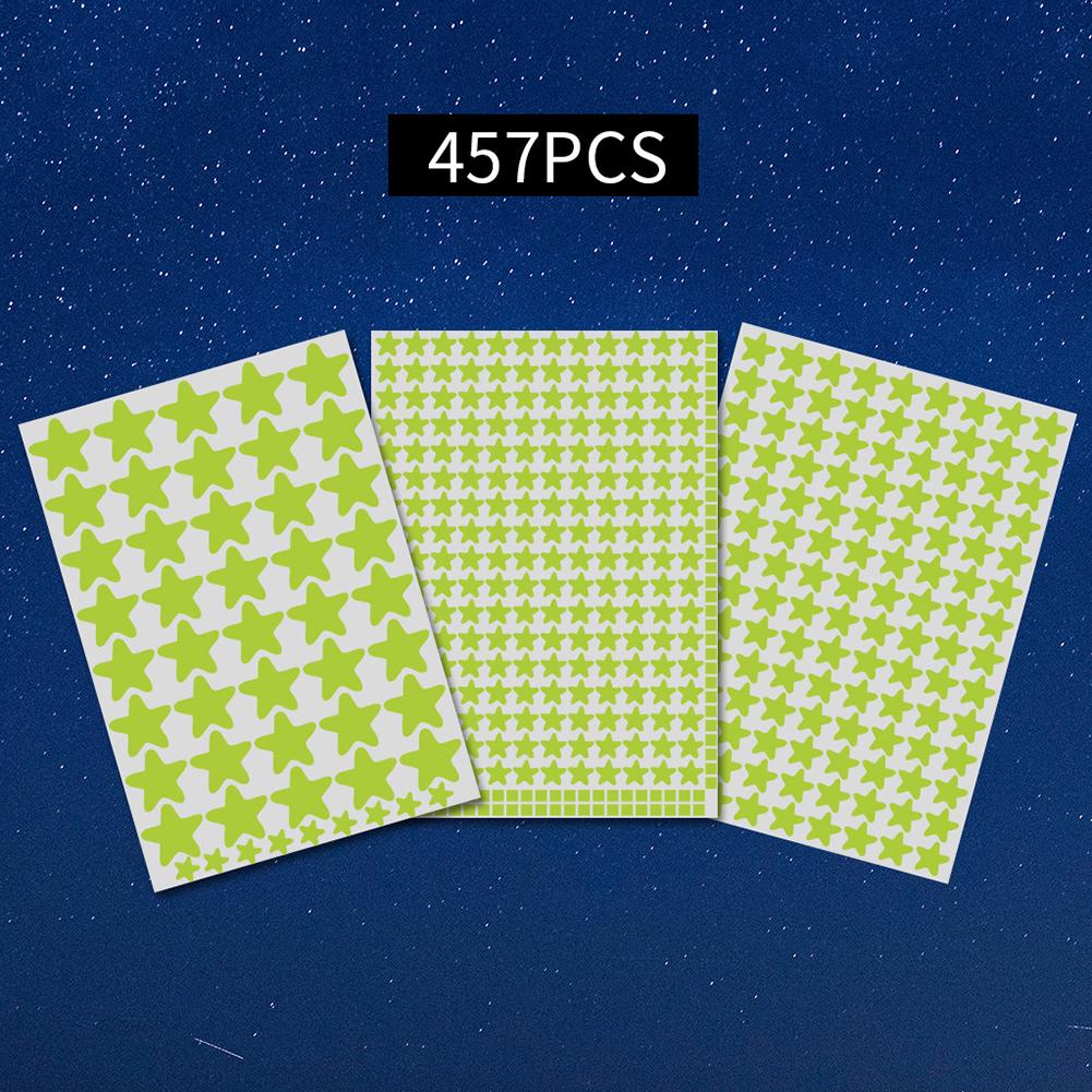 Naklejka Stars Dark Kids Room Luminous 457Pcs Naklejka Glow Nursery