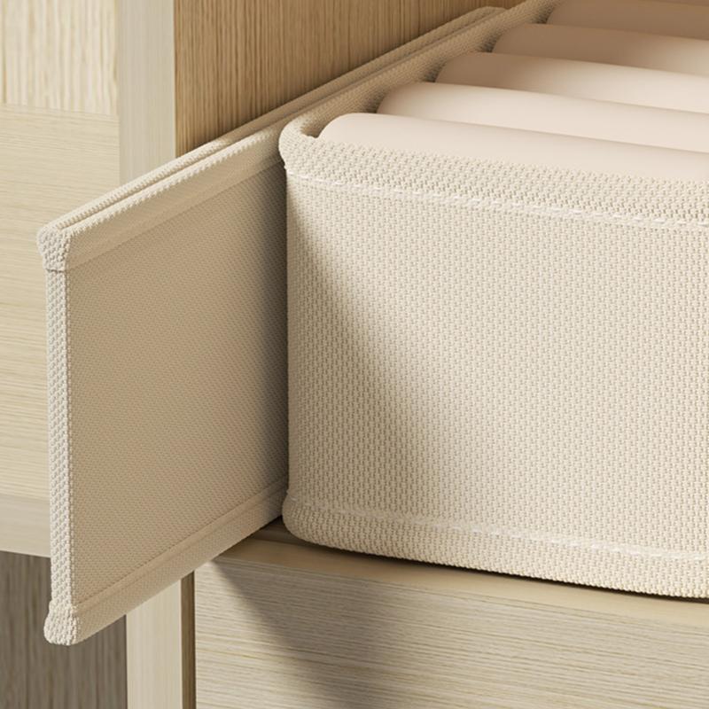 1/3pcs White Underwear Storage Box Socks Underwear Storage Drawer Division Multifunctional Household Wardrobe Classification