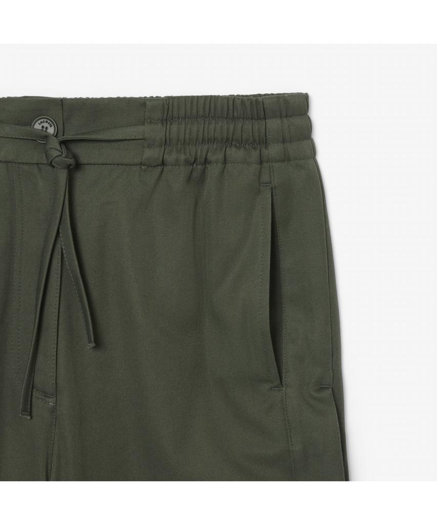 LACOSTE Women'S Side Flap Wide Fit Cotton Pants Hf2452-55G Hcf