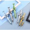 Penna a Sfera Neutra Creativa Aereo Militare 0.38mm Inchiostro Nero Caccia Elicottero Penna Gel Studente Scuola Ufficio Cancelleria Regali
