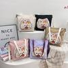 Lightweight Versatile Tote Bag Girl Personality Cute Printed Student Shoulder Bag Large Capacity Crossbody Tote Bag