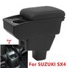 For SUZUKI SX4 Armrest box For SUZUKI SX4 Car Armrest double-layer Storage box cup holder Interior Dedicated Retrofit Accessorie