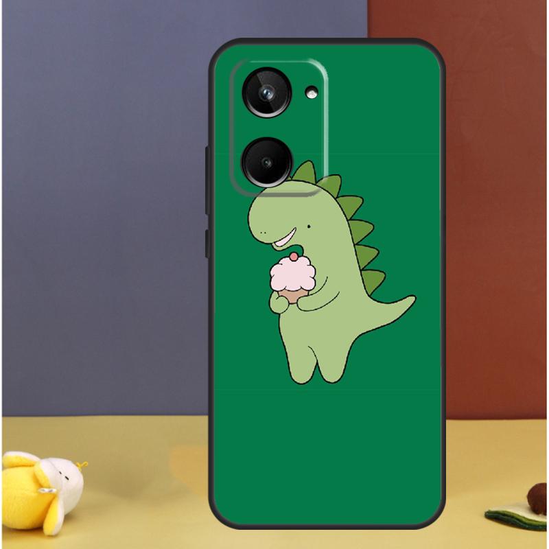 Dinosaur Pattern For Realme GT7 GT6 15 Pro 10 11 12 13 14 Pro Plus C55 C71 C75 C67 C63 C61 C53 C35 C65 Case