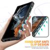 For Samsung Galaxy S24 Ultra Case PC+ TPU Hybrid Phone Cover with Ring Holder Kickstand