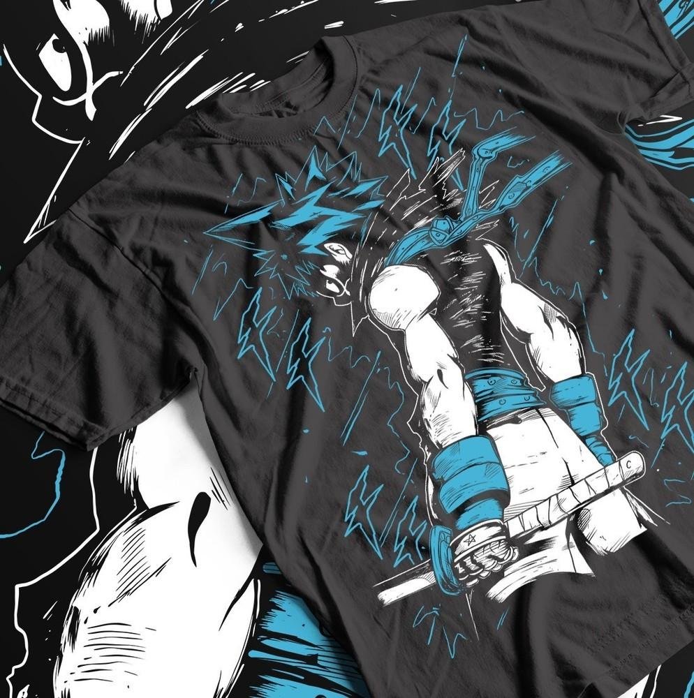 

Black Star T-Shirt Soul Eater Death the Kid Japanese Anime Gift Tee, Unisex S