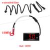 Motorrad Koso Zylinderkopftemperatursensor Mini Quadrat Digitalinstrument für nmax125 XMAX250 300 NMAX Universelles Messgerät