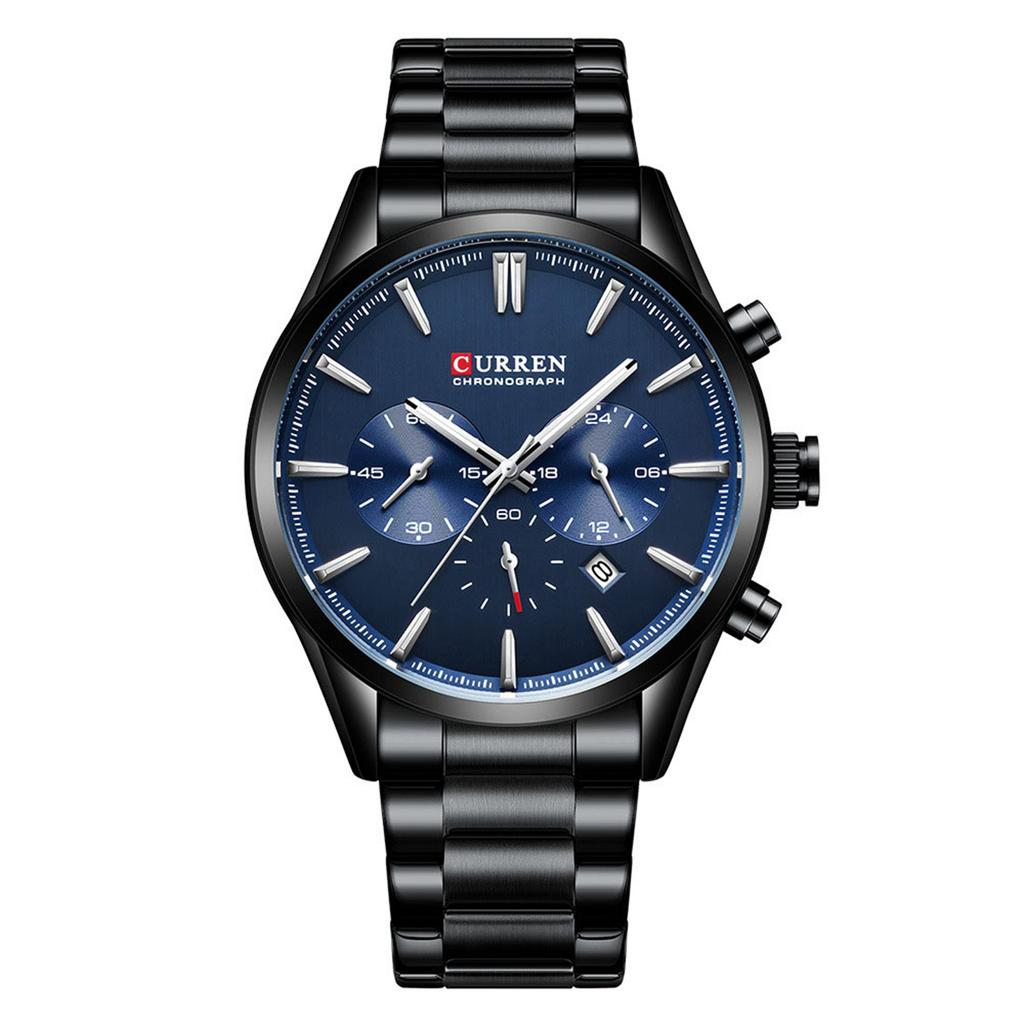 Men's Waterproof Luminous Running Alarm Clock Watch