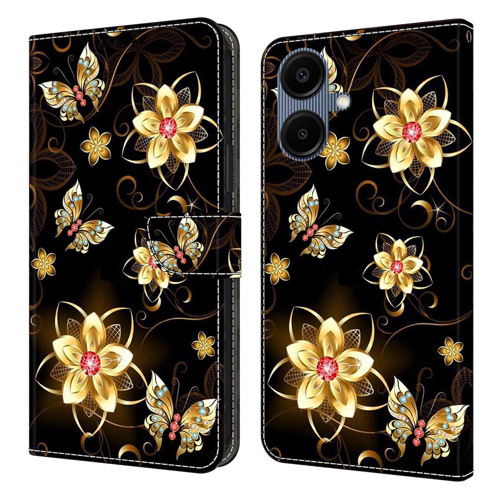 For Samsung Galaxy A07 4G Wallet Case Pattern Printing PU Leather Flip Stand Phone Cover