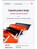 Multi-Layer Portable Folding Toolbox with Large Capacity for Home and Car Repair
