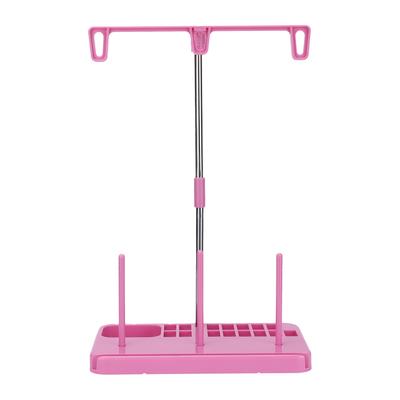 Thread Stand 3 Spool Holder Light Wright Household Sewing Machine Tool for Quilting DIYPink