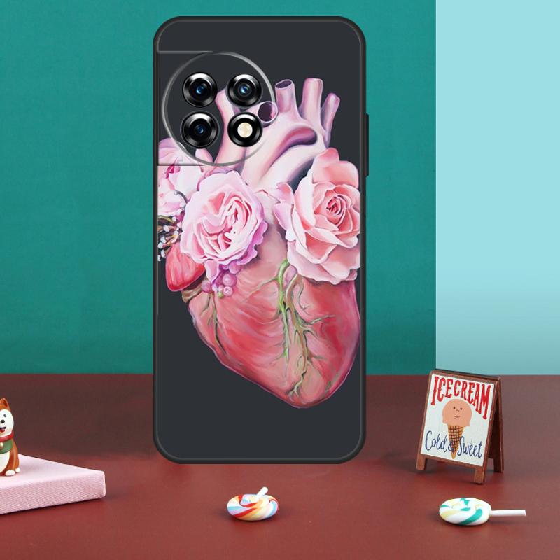 Medical Human Organs Brain Kidney Case For OnePlus 15 13 12 11 13R 13T 12R 10R 8T 10T Nord CE 4 3 2 Lite N20 N30 Nord 5 Cover
