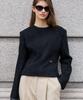 RENEJ Bobo Two-Way Tweed Top
