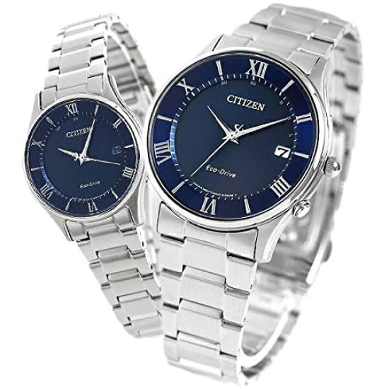 

CITIZEN Watch Pair Watch Eco Drive Radio Radio Solar Couple [Citizen] AS1060-54L ES0000-79L Men s Women s
