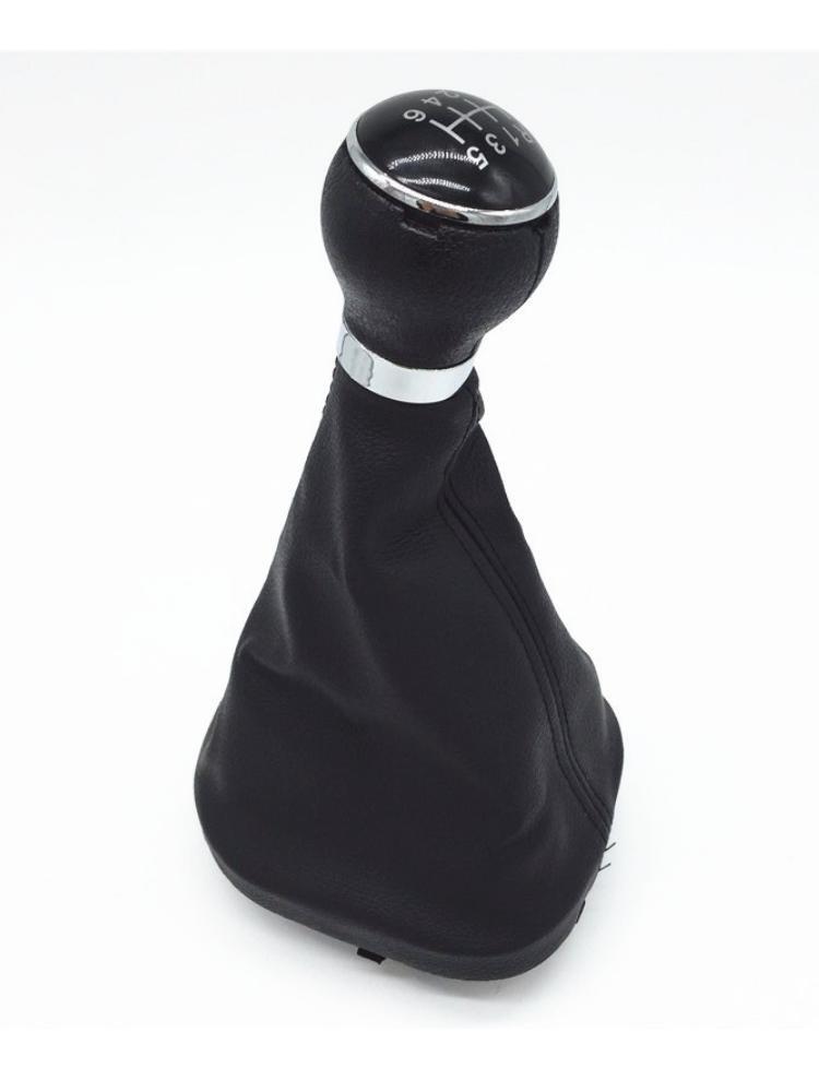 Gear Shift Knob Shifter Lever Stick Gaiter Boot Cover PU Interior Car Accessories For VW Volkswagen Caddy 2 MK2 Touran 2004-2015