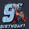 Thor Womens/Ladies 9th Birthday T-Shirt