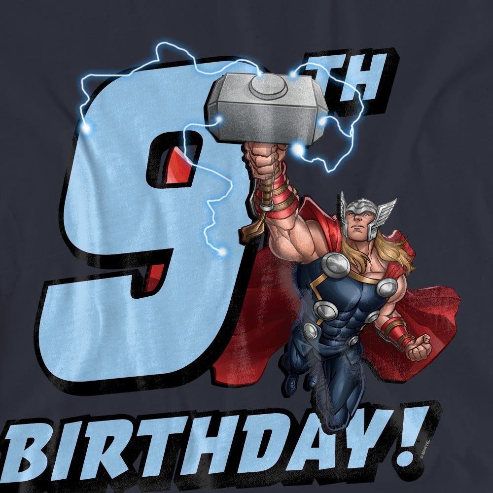 Thor Womens/Ladies 9th Birthday T-Shirt