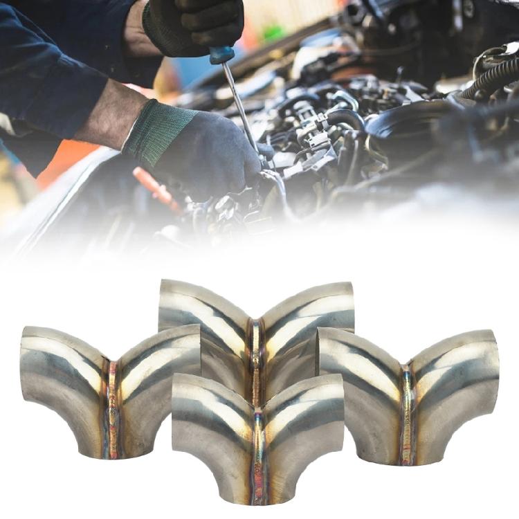 Corrosion Resistant Exhaust System Y Connector 4 Standard Size Optimized Fluid Dynamics For Enhances Engine Power Output