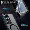 Frosted Matte Magnetic Case For Samsung Galaxy S26 S2 Ultra S24 FE S23 S22 S21 Plus Phone For  Wireless Charge Cover