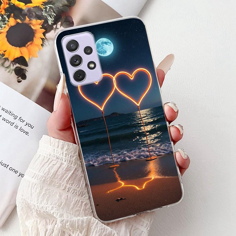 Modische Malerei Hülle Für Samsung Galaxy A72 A52 A52s 5G Weiche Silikon TPU Handyhüllen Für Samsung A72 A52 A52s Hüllen Stoßfänger