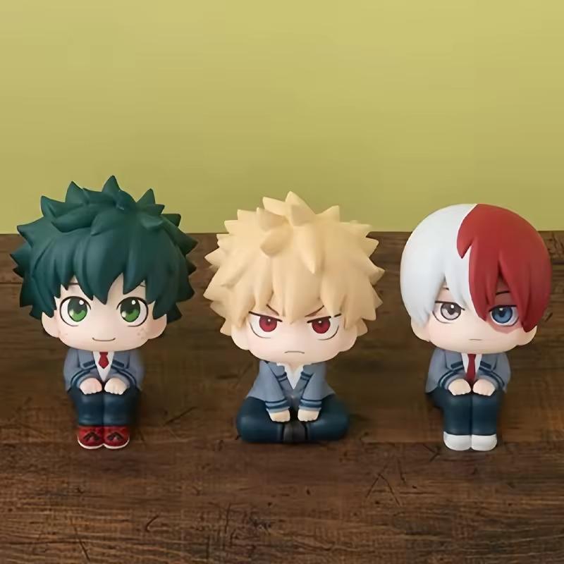 LookUp My Hero Academia Midoriya Izuku Anime Figure Boku no Hero Academia Bakugo Katsuki/Todoroki So Action Figure Toys Gifts
