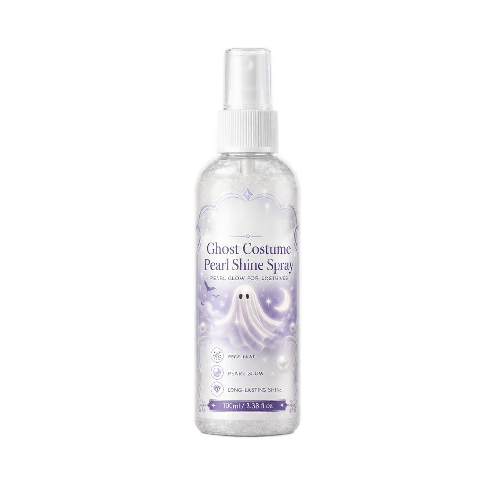 -Themed Pearlescent Glitter Spray for Halloween Costumes and