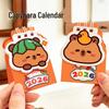 2026 Capybara Mini Desk Calendar: Compact Planning, High-Value Check-In Cards