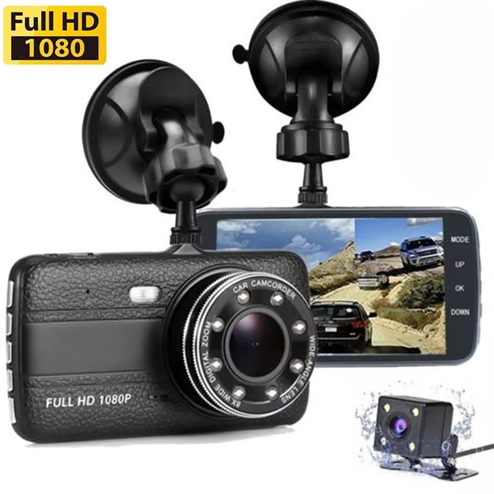 2025 m. naujo automobilio DVR Dash Cam Full HD 1080P transporto priemonės kameros vaizdo įrašymo įrenginys