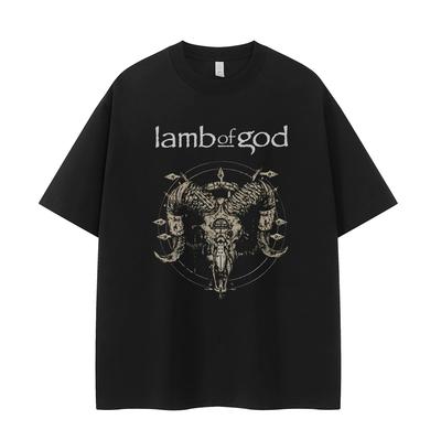 Tričko Lamb Of God, Měkká látka, Ležérní pro každodenní nošení
