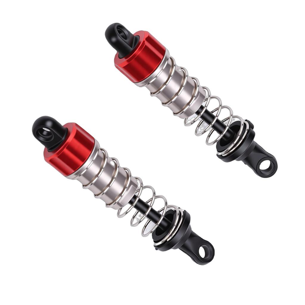 2PCS RC Rear Shock Absorber Fit for WLtoys 244016 RC Car Metal Rear Shock Absorber Damper RC Car Upgrade Parts