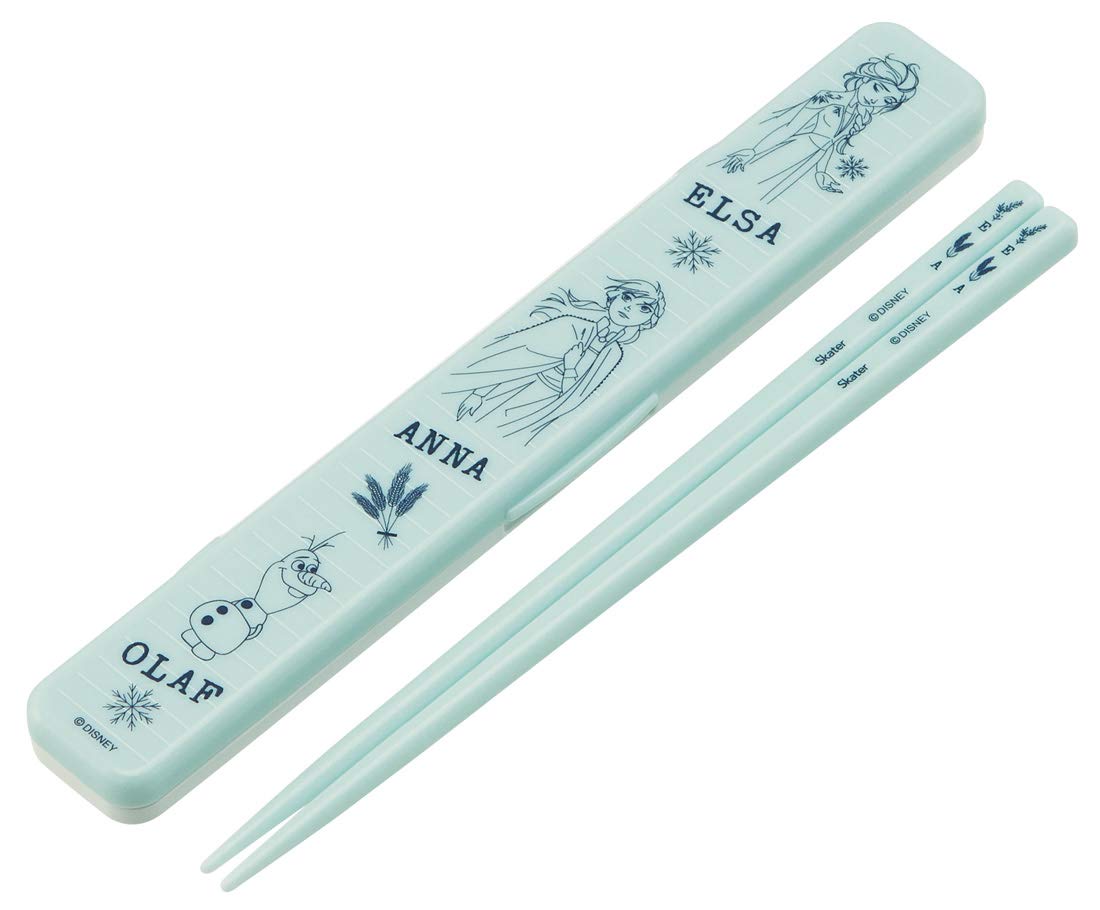 

Набор детских палочек для еды и чехол для палочек Disney Frozen ABC3, Япония, 2, 18 см,