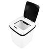 Smart Trash Can Large Capacity LED Light Automatic Motion Sensor Waste Bin with Button for Home Use