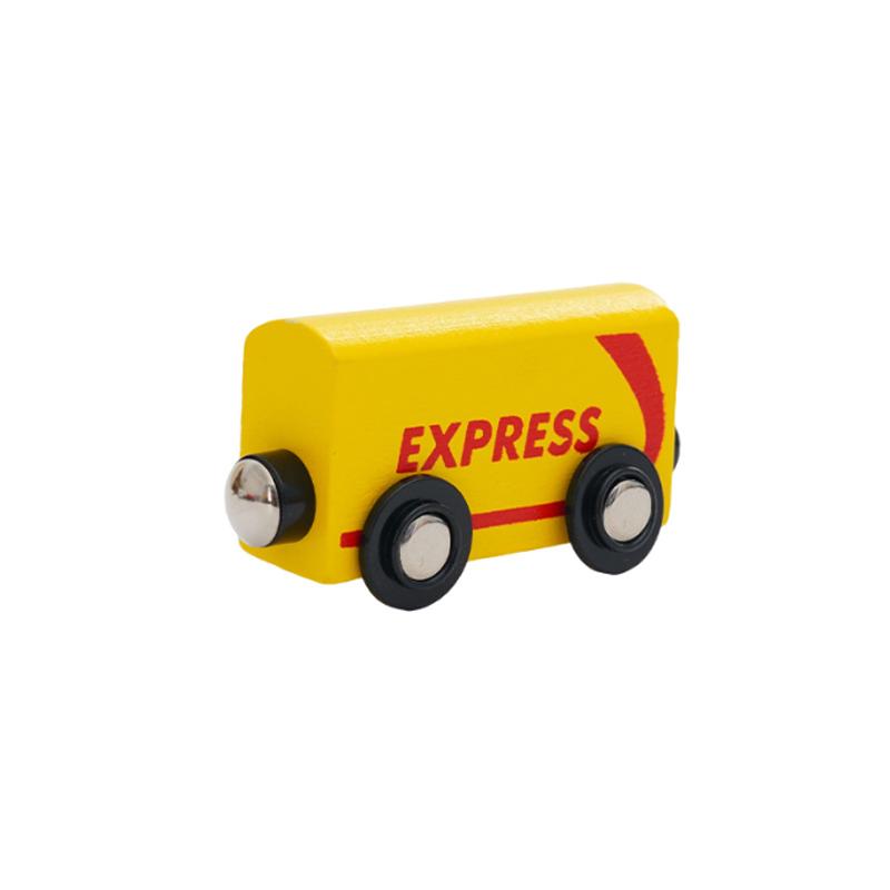 New Wooden Multifunctional Magnetic Car Scenery Car Toy For Kids Compatible with Thomas Wooden Train Track