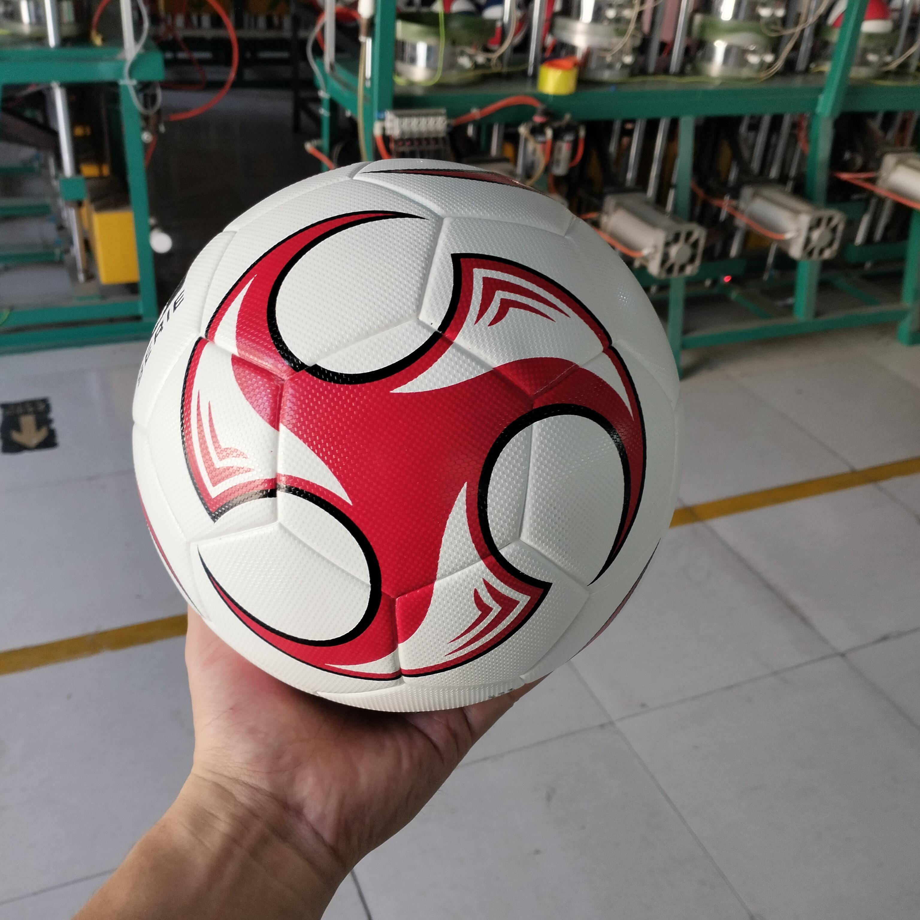 High Quality Customizable Logo Match Training Soccer Ball Size 4 Thermal Bonded PU Leather Football Balloon Adults&PU&4&Training