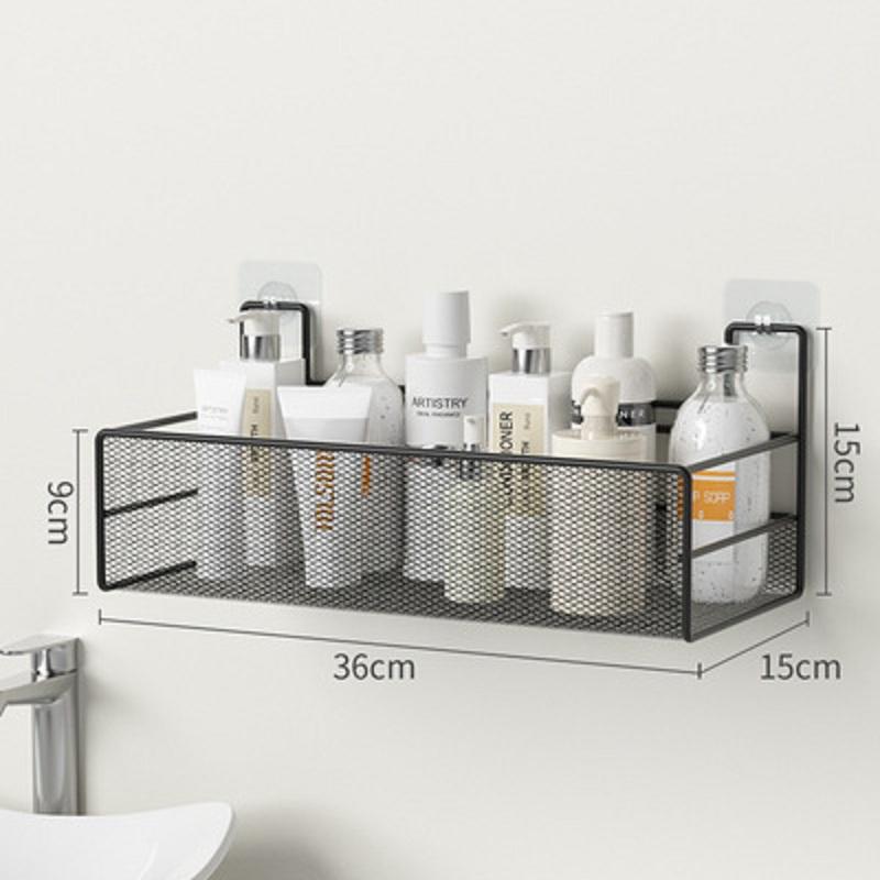 Toiletten-Badezimmer-Aufbewahrungsregal, Küchenkörbe, Bad, Toilette, Waschtisch, perforationsfreie Wandmontage, Organisation des Wand-Aufbewahrungsregals