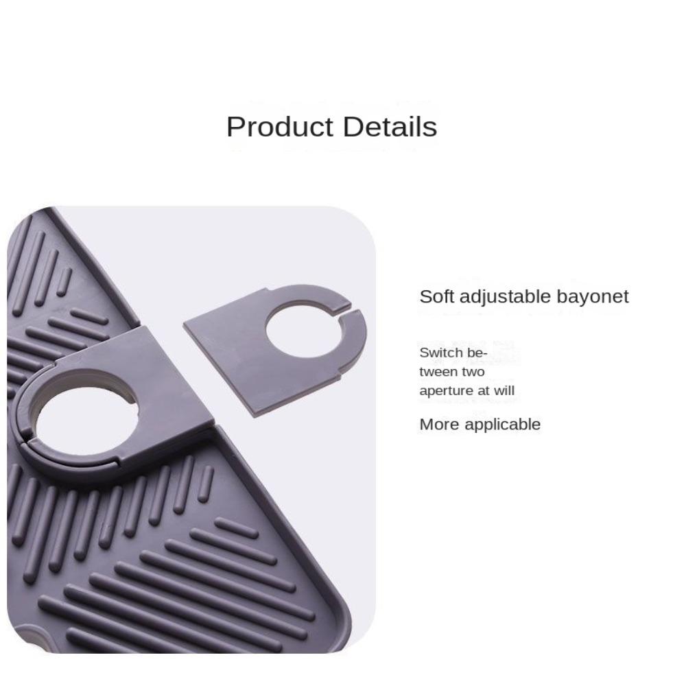 Bathroom Accessories Cleaning Brush Storage Punch-free Soap Box Drain Pad Tray Drainage Rack