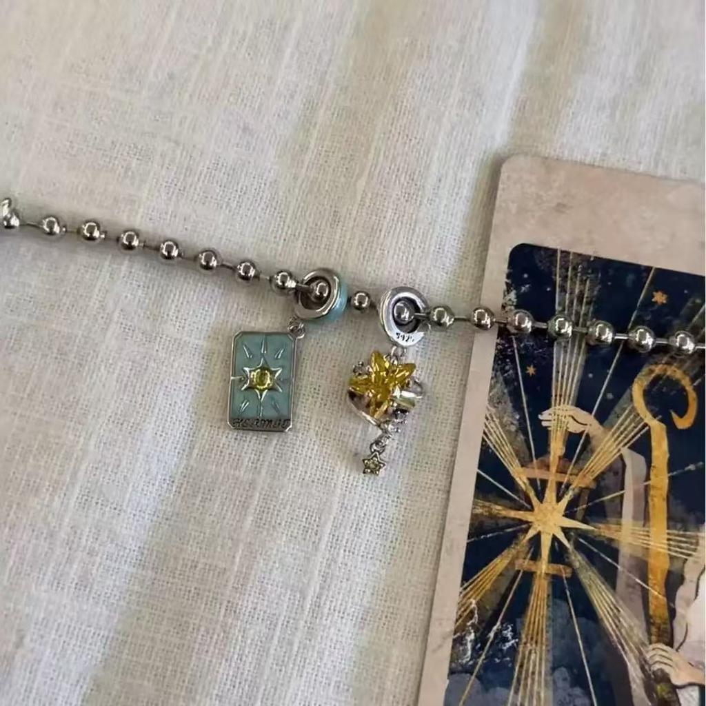 Star Moon Pendant Bracelets Women's Stainless Steel Bracelets Trendy Jewelry For Lover Anniversary Gifts