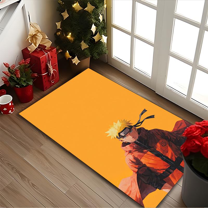1pc Digital Printed Chair Rug for Home Office Use, naruto Carpet Appropriate for All Seasons, Soft Area Carpet