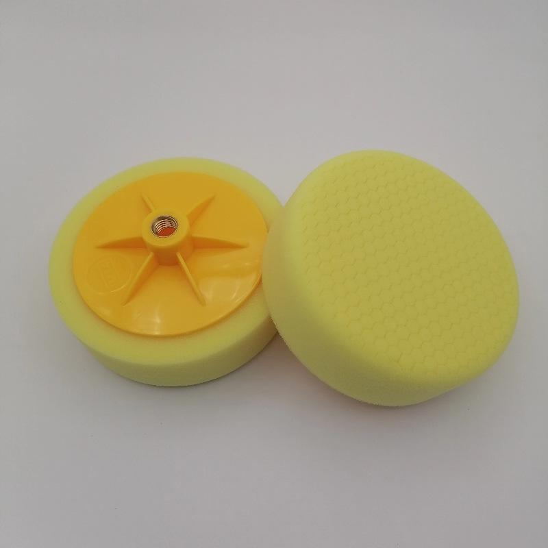 6" Honeycomb Sponge Polishing Pad for Car Waxing & Restoration
