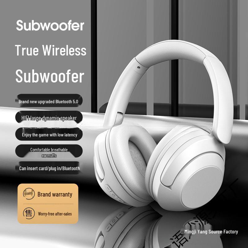 Leide Wireless Bluetooth Headphones: Long Battery, Foldable, Deep Bass, High-Quality Sound