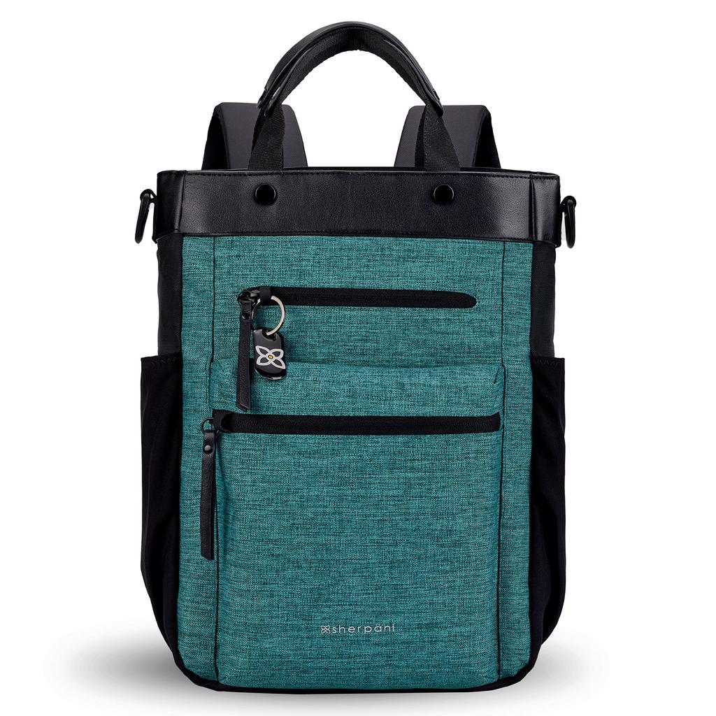 Soleil School Travel Backpack Convertible Backpack Laptop Crossbody Bag Fits Laptop Medium Sterling Convertible Backpack [Sherpani] Women's Soleil,