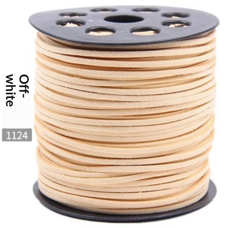 82Meters Suede Rope Leather Cords Woven Cord Wire Necklace Bracelet Diy Handmade Jewelry Decoration Accessories