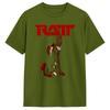 Casual T Shirt Summer Hair Metal Ratt Band Art Leisure TShirts Cotton Tee Shirt for Unisex Y2K Funny Plus Size Short Sleeve Tops