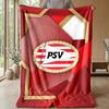 PSV Eindhoven FC Coperta Morbida in Pile di Flanella Leggera Accogliente Calda Coperta da Divano Letto Decorazione per la Casa