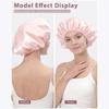 EVA Exterior Bath Hair Cap Terry Cloth Lined Shower Hair Cover Bathroom Supplies Shower Cap  Girls