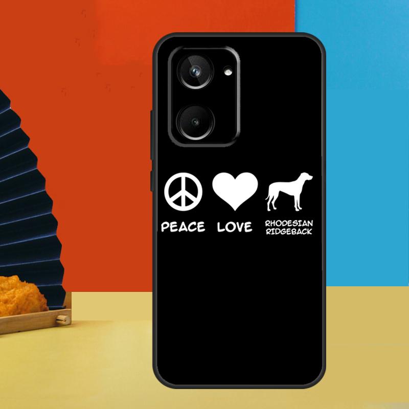 Rhodesian Ridgeback Dog For Realme GT7 Pro GT6 10 11 12 13 14 15 Pro Plus C55 C67 C63 C61 C53 C31 C65 C71 C75 Case