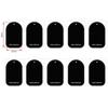 10pcs Aero Wheelset Sticker Protective Presta Valve Sticker Track Wheel Sticker  Cycling Gear