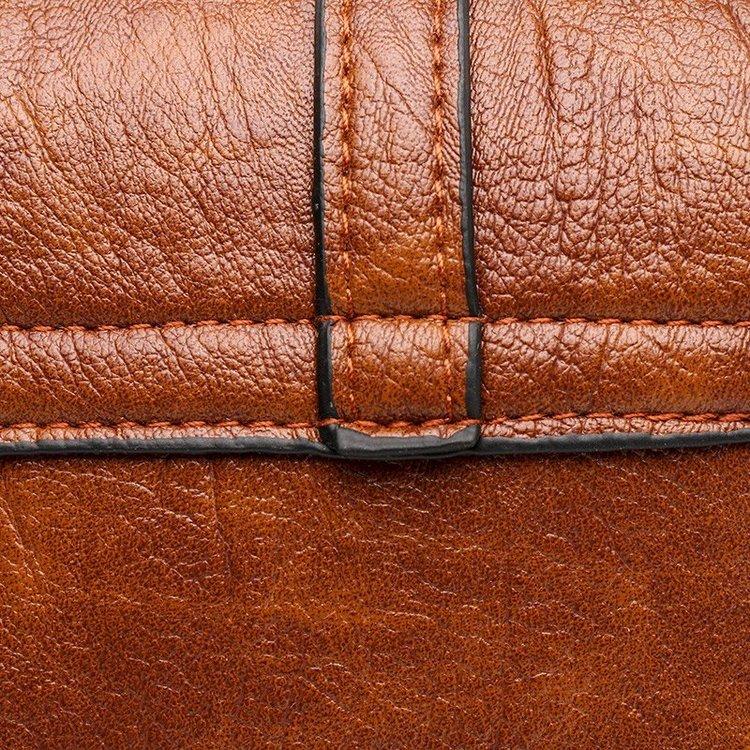 Women Crossbody Bag Mobile Phone Bag Leather Cross-body Card Wallet Pouch Travel Handbag Mini Wallet Shoulder Purse D2K0