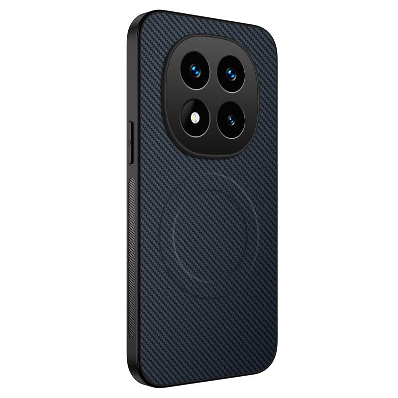 For Redmi 14C Note 14 Pro Plus 5G 4G Phone Case Magnetic Wireless Charging Lens Protection Silicone Leather Back Cover Cases