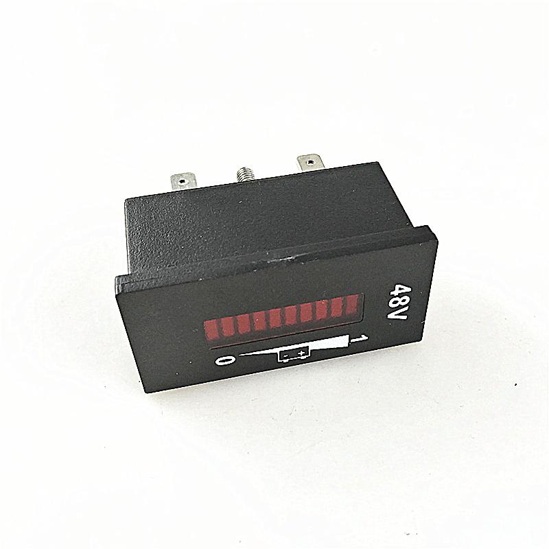 Rhomboid meter for Marshell/EXCAR electric golf carts and forklifts36v/48v lead-acid battery equipment power display 36v